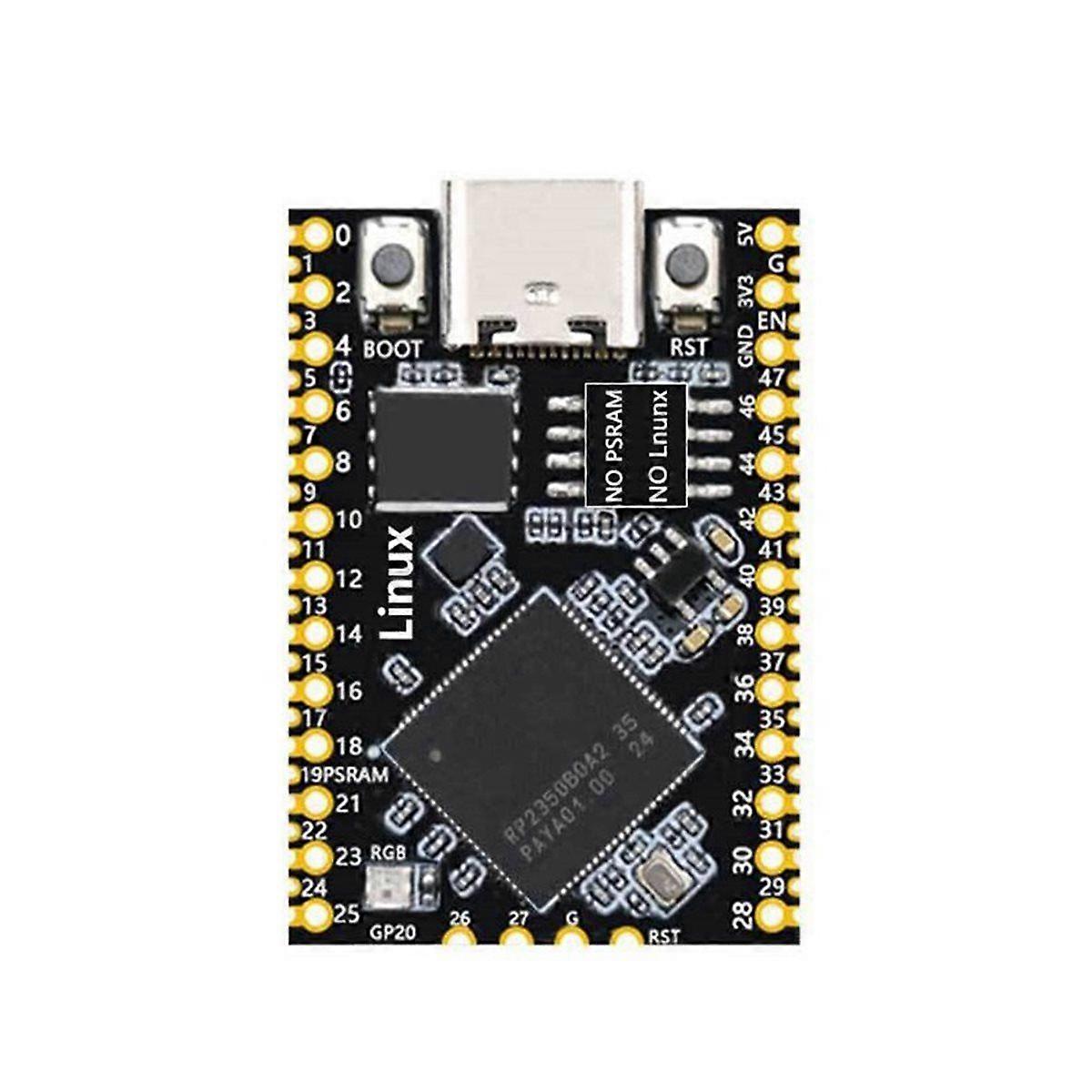 For 2 RP2350B Mini Development Board Without PSRAM Full 48 GPIOs Output