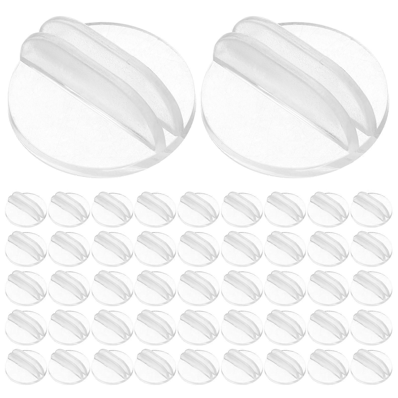 Clear Plastic Game Card Holders for 100Pcs Table Card Stands