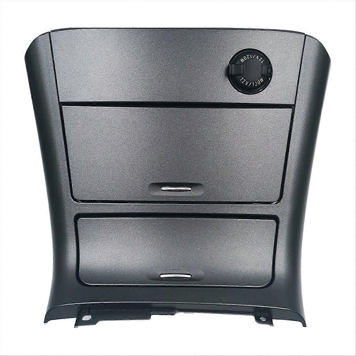 Car Central Storage Box Gloves Box for 2002-2007 Armrest Storage Box Black Grey