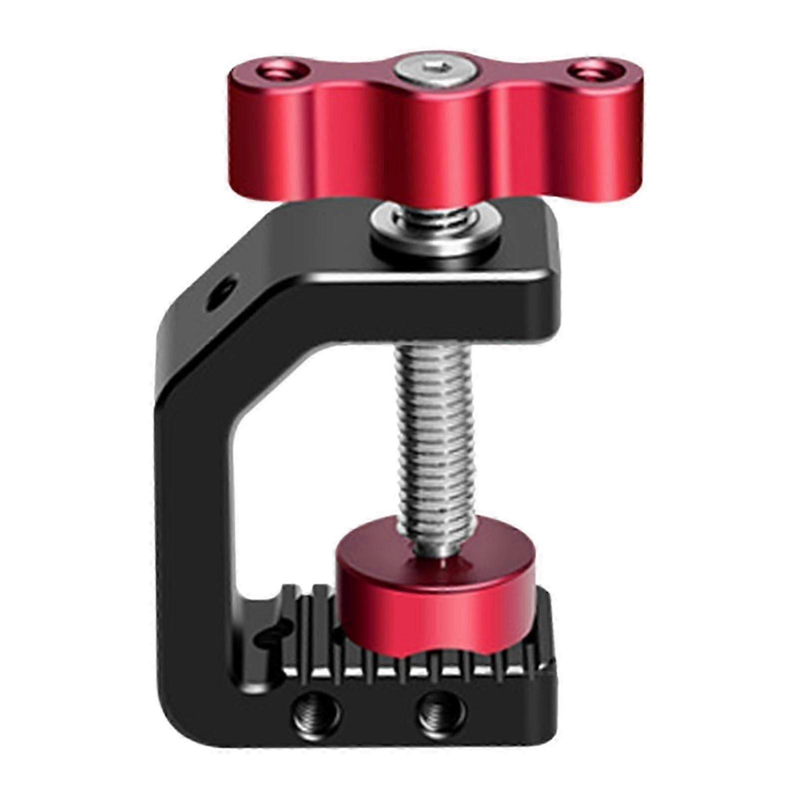 Camera Clamp Mount Tripod Fixing Clip Multifunctional Adjustable Camera Mountgood