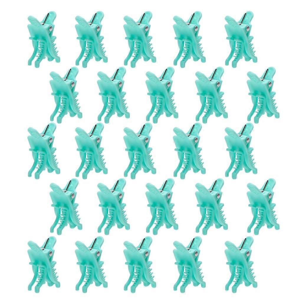 25Pcs Perm Clips for Quick Hair Sectioning with NonSlip Grip, Reusable Styling Tools Small Size