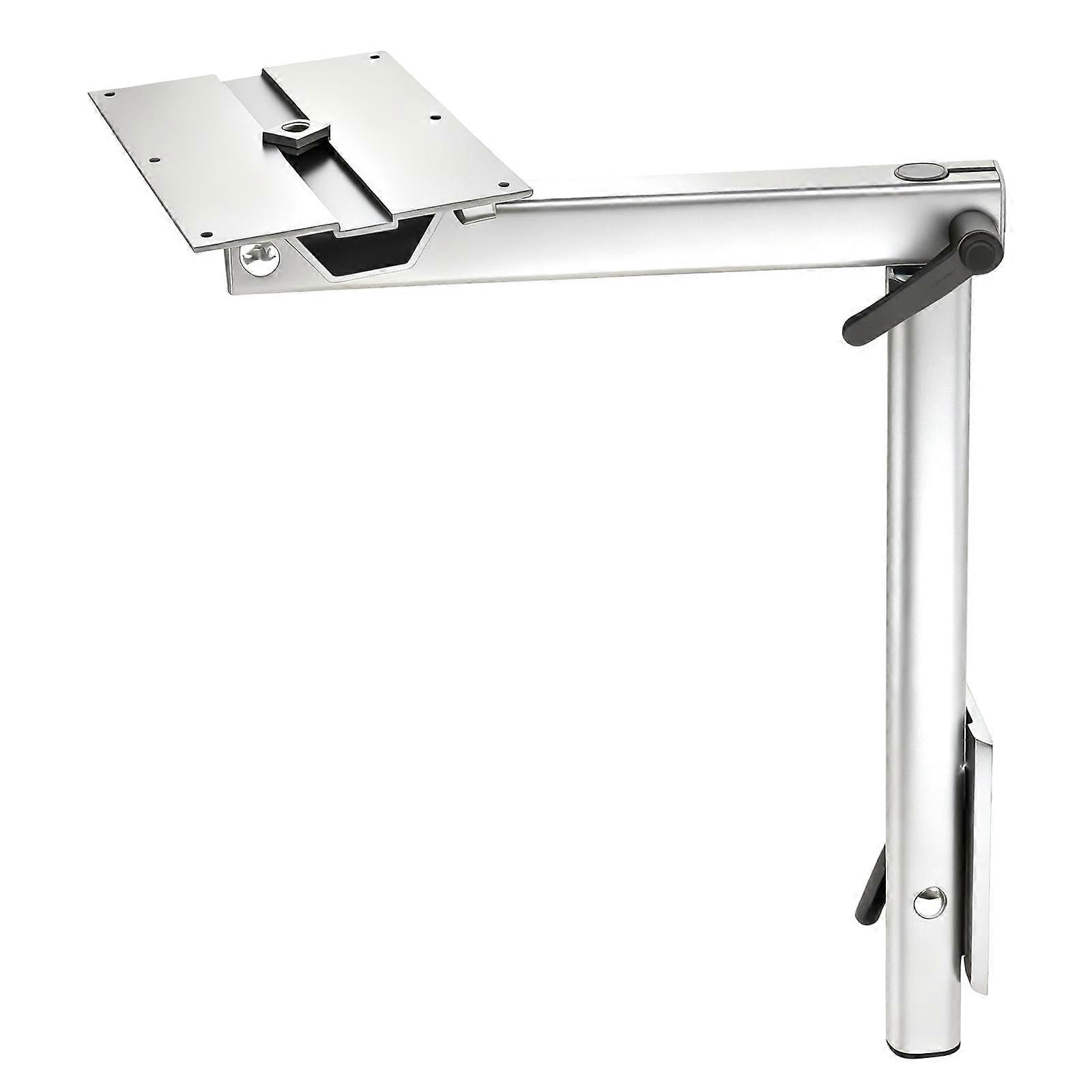 RV Table Leg with 360° Swivel and Height Adjustable Aluminum Design for Caravan Yacht Motorhome