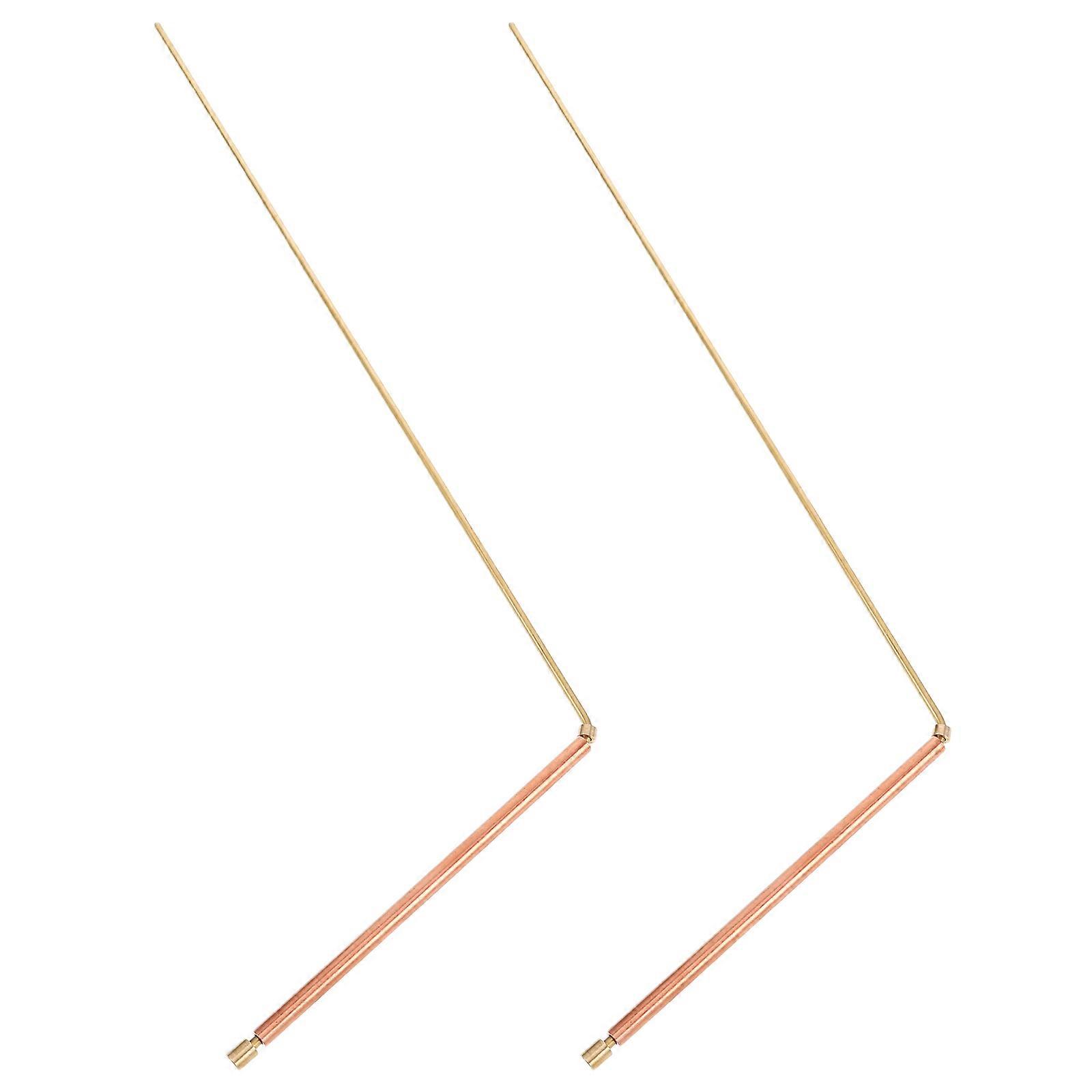 Copper Dowsing Rods for Ghost Hunting with High Precision 2Pcs Portable Set