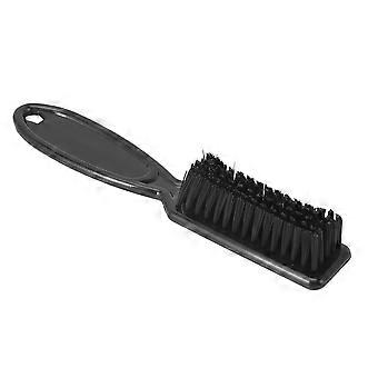 12Pcs Fade Brush Comb Scissors Cleaning Brush Barber Shop Skin Fade Vintage Oil Head Shape Carving Cleaning Brush