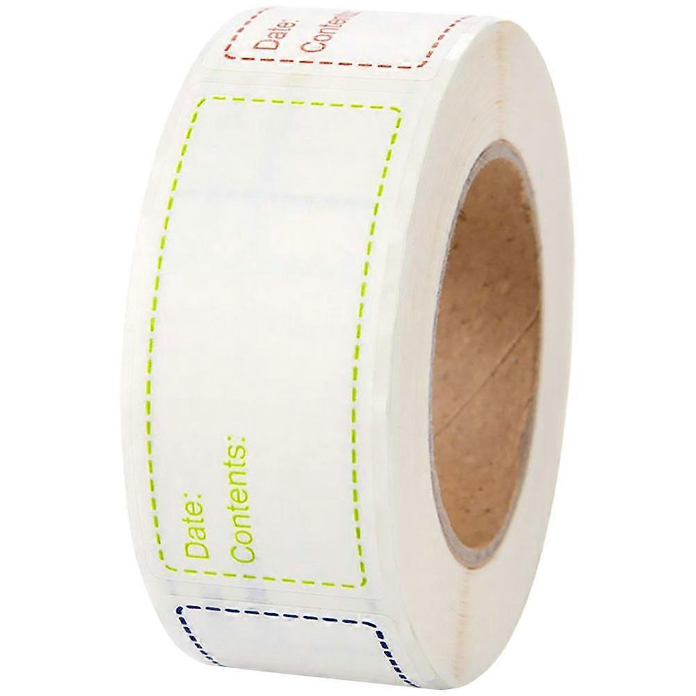 Waterproof Oilproof Label Sticker Multi-Function Bottle Sticker for 1 Roll