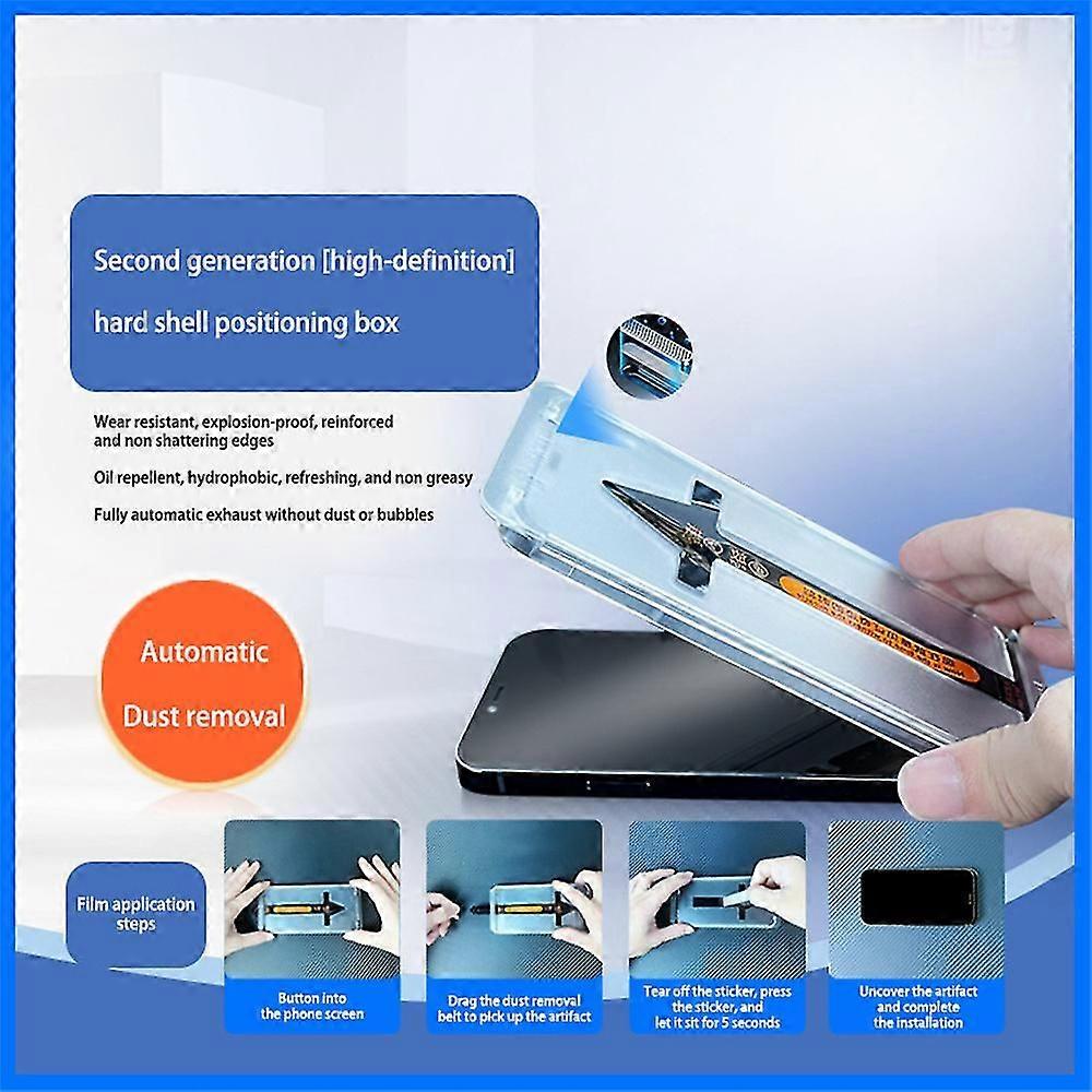 Invisible Artifact Film-dust Free Without Bubbleshd Privacy  Screen Protector