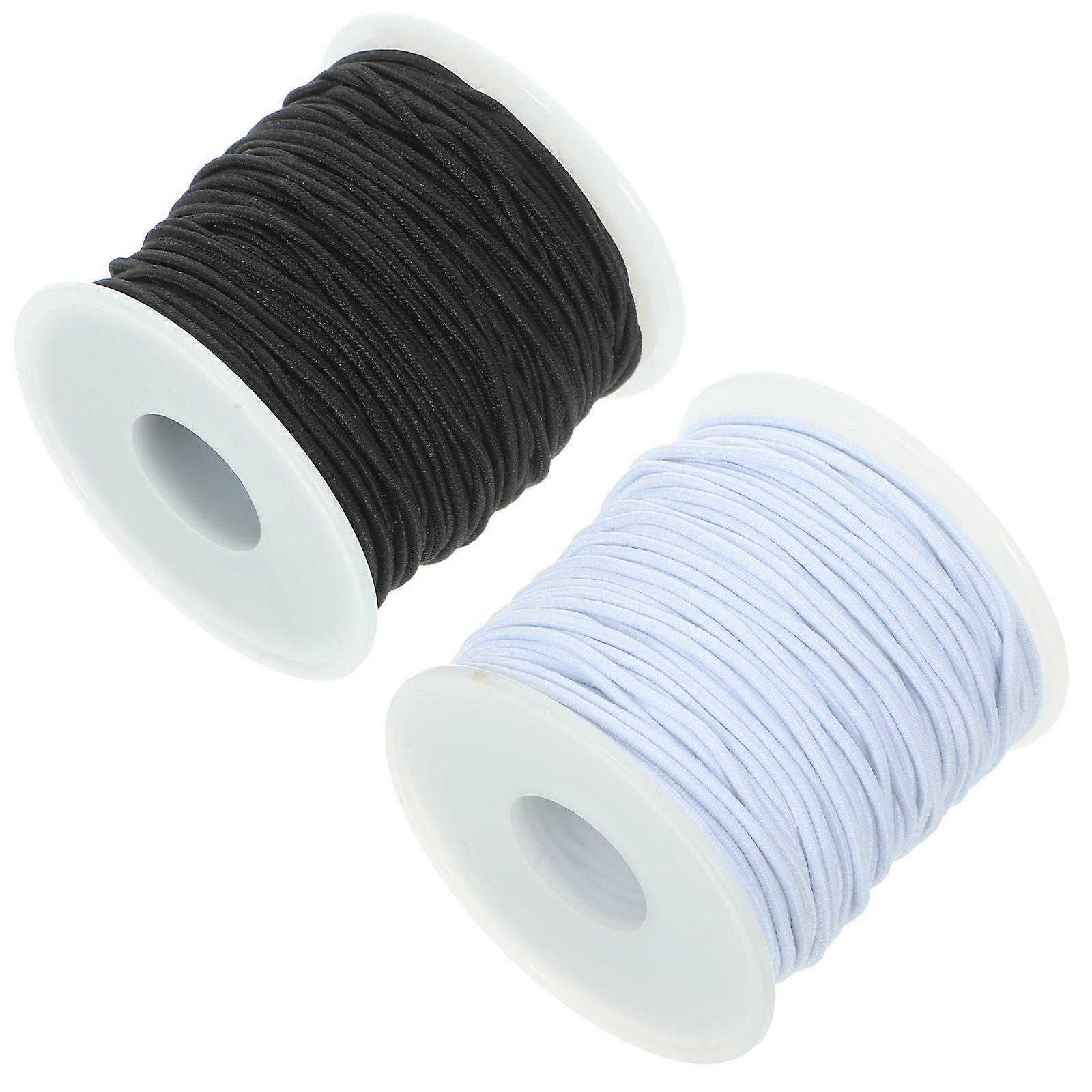 Elastic Beading String 10 Rolls Multi Color For Gift Wrapping And DIY Projects 40m Per Roll Break Resistant