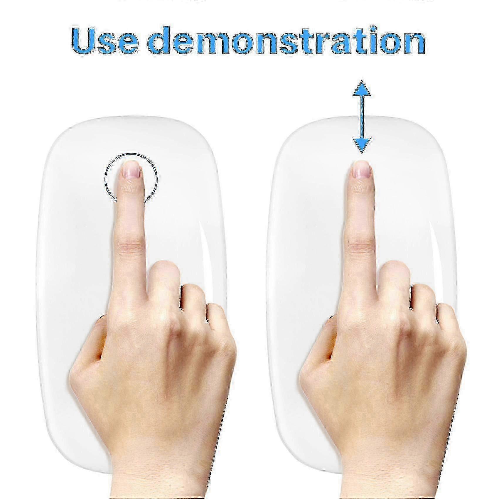 Wireless Mouse for PC & Mac - Rechargeable Slim Bluetooth Magic Mouse