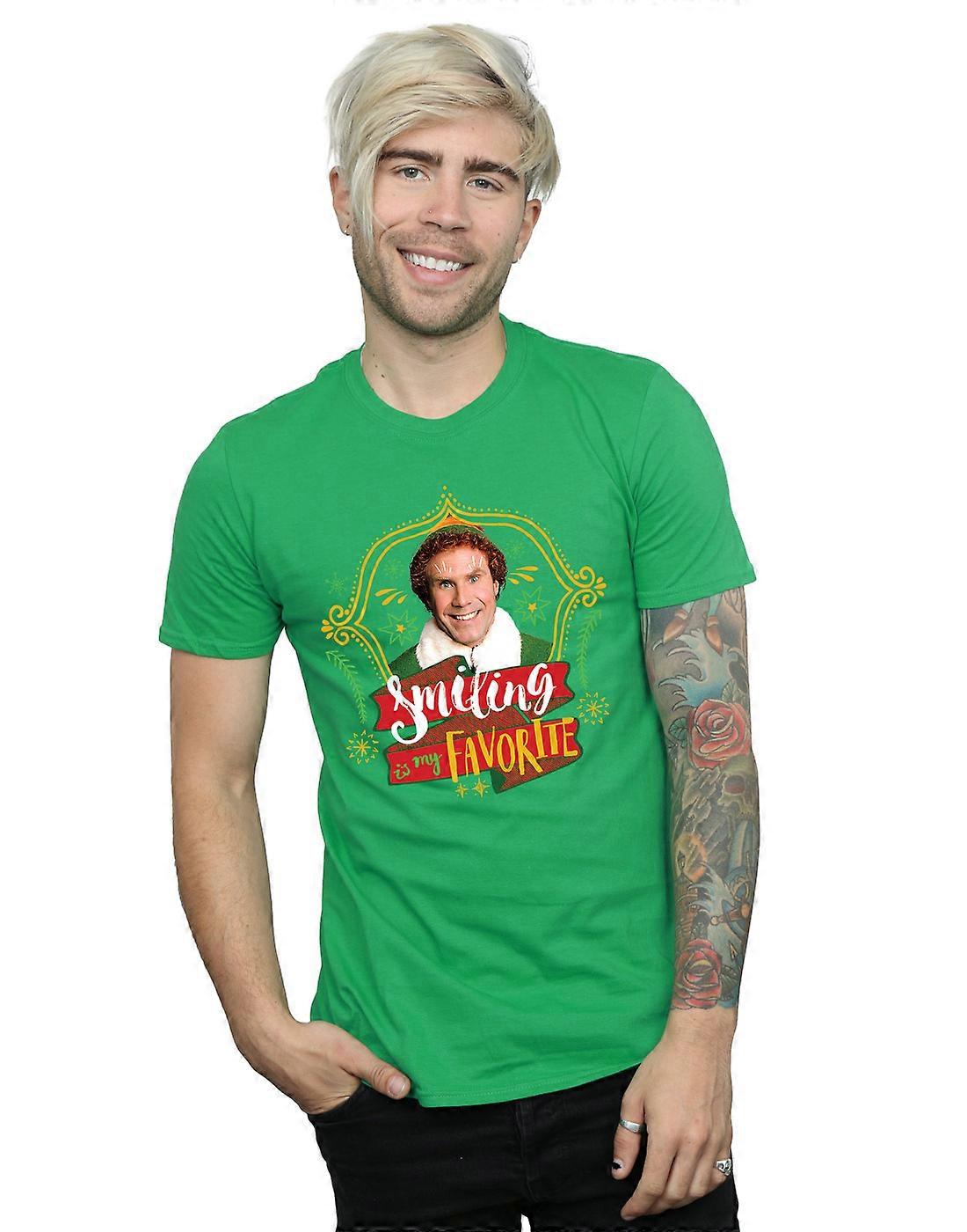 Elf Men's Buddy Smiling T-Shirt