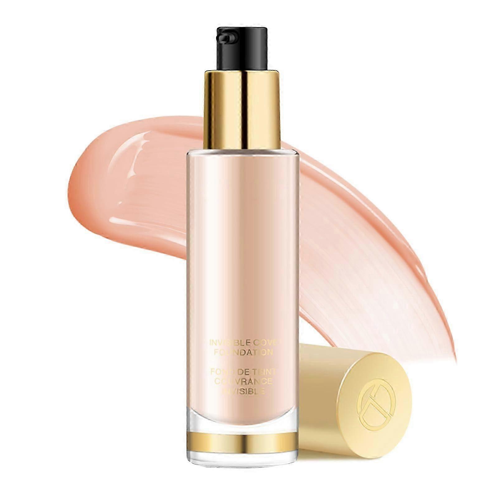 Cream Foundation Shade 04 Full Coverage Color Correcting Waterproof Long Lasting Face Makeup