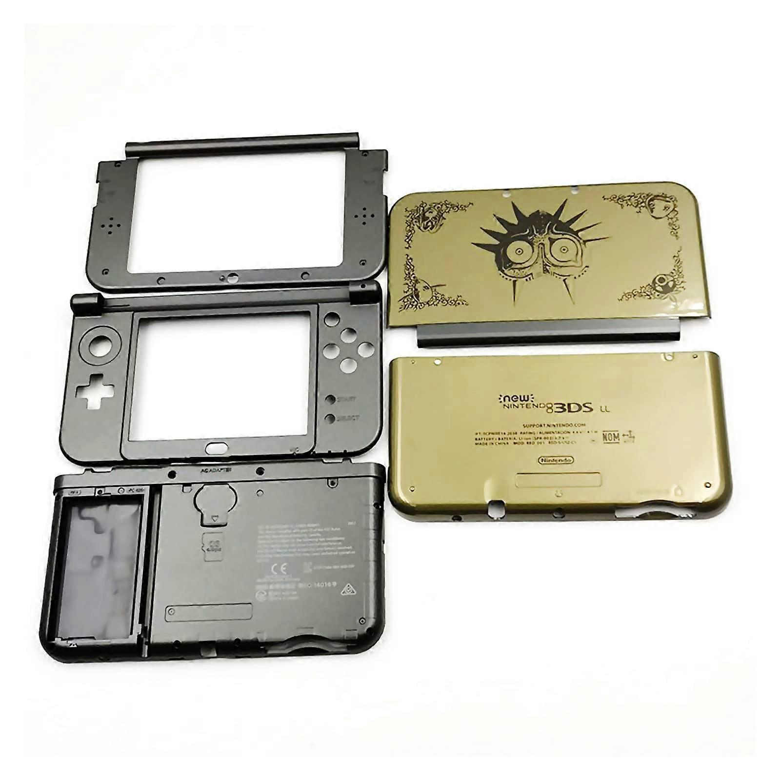Zelda Gold Full Housing Replacement Shell Set for  Nintendo 3DS XL Console