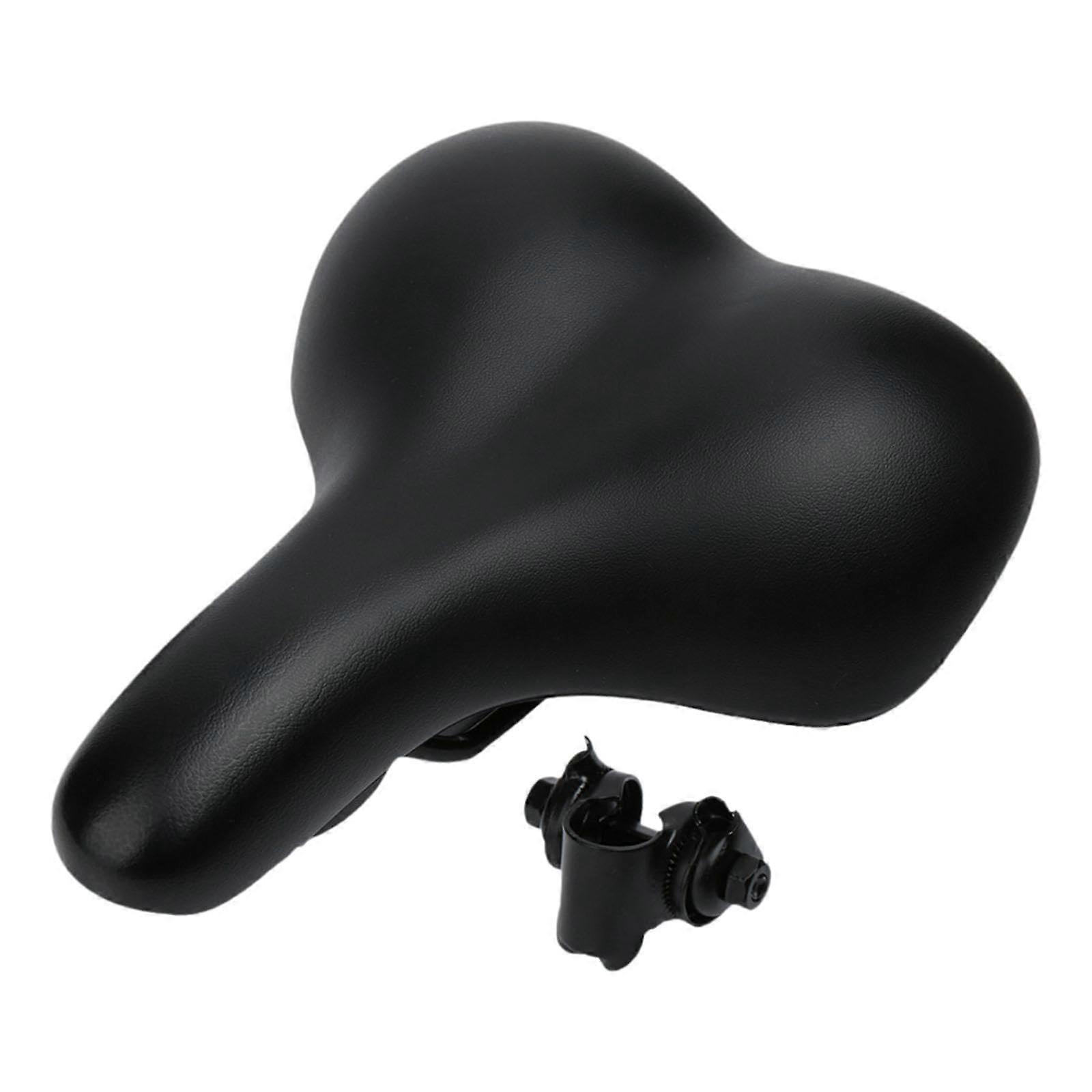 Wide Comfortable Waterproof Mountain Bike Saddle with AntiSlip Design and Memory Foam Padding