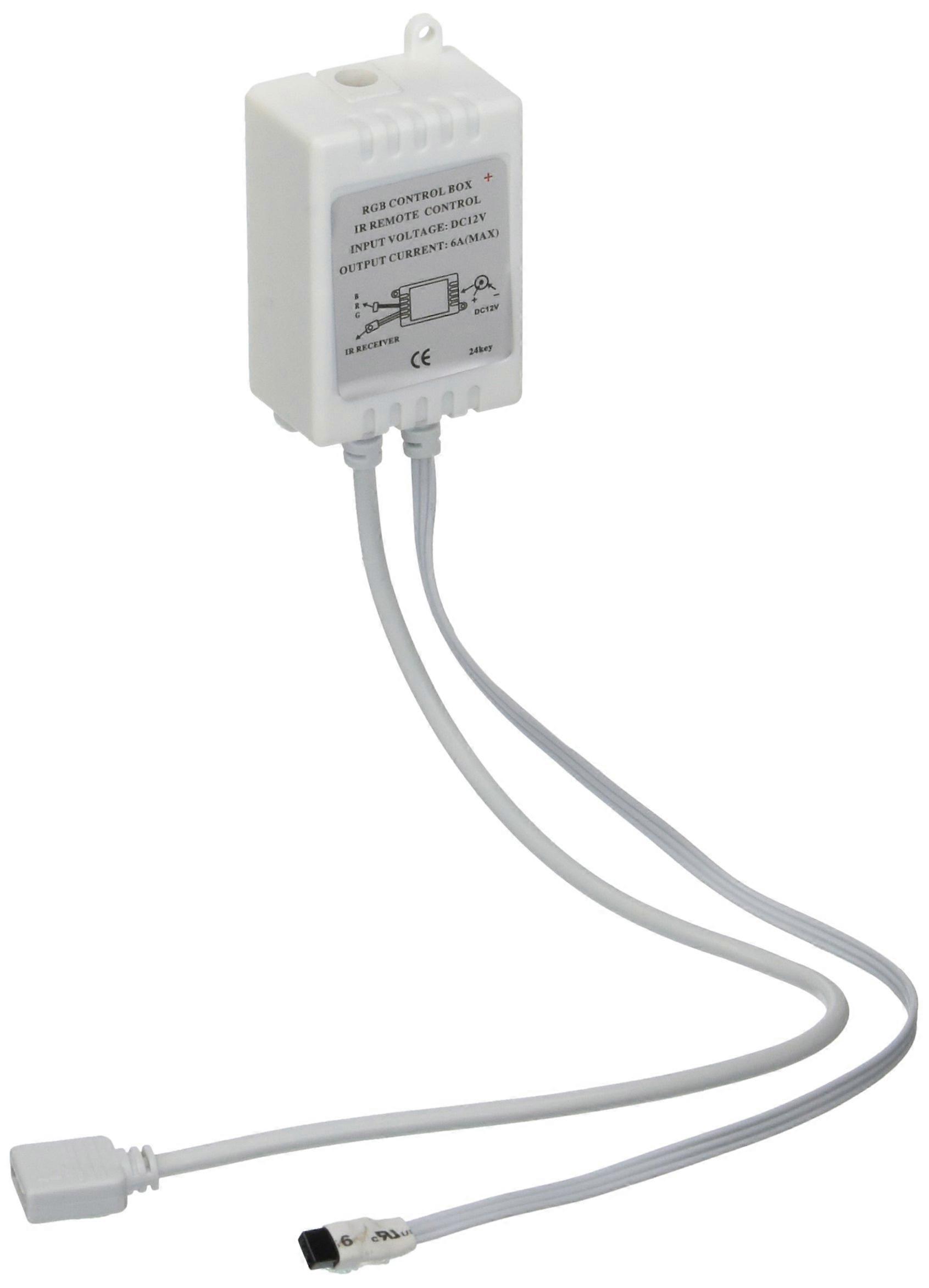 LED Strip Lights Remote Control RGB Controller 24 Key IR Easy Color Switching and Brightness Control