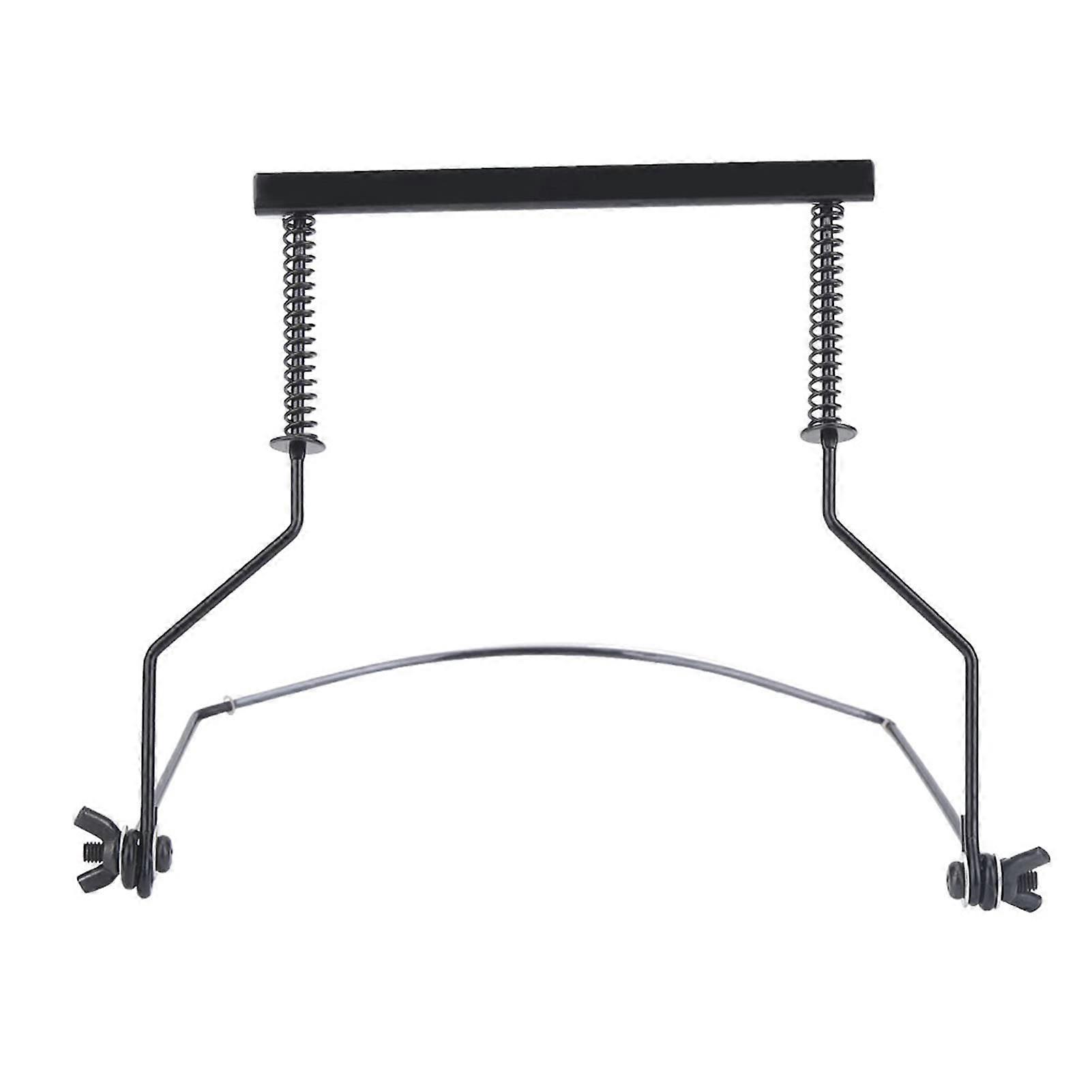 Adjustable Harmonica Holder with ShockAbsorbing Stability and MemoryFoam Neck Pad for Guitar Players