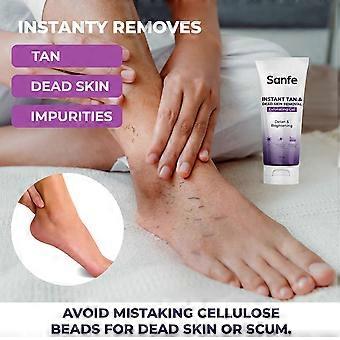 Gel Esfoliante com AHA de Ação Rápida para Remoção Instantânea de Bronzeado e Cólera, Pele Macia e Radiante 100g