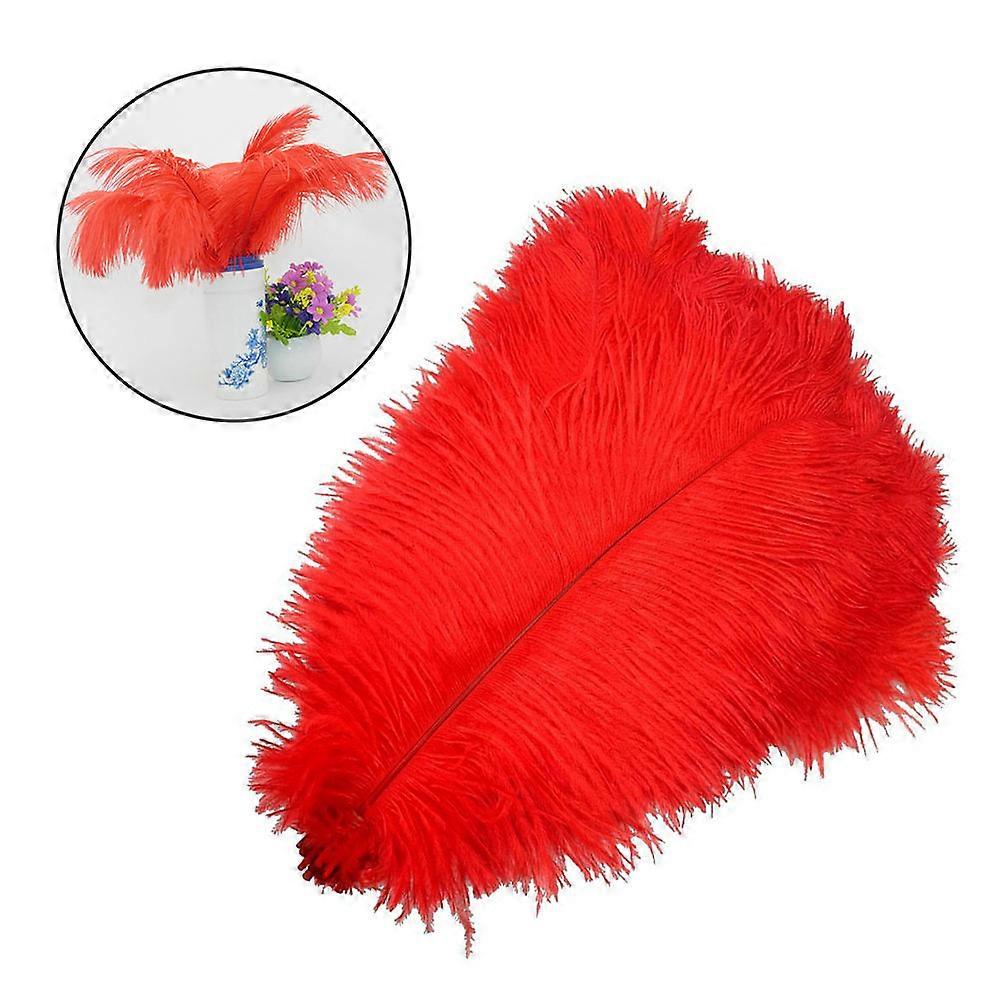 Ostrich Artificial Ostrich Decoration for Wedding 5Pcs