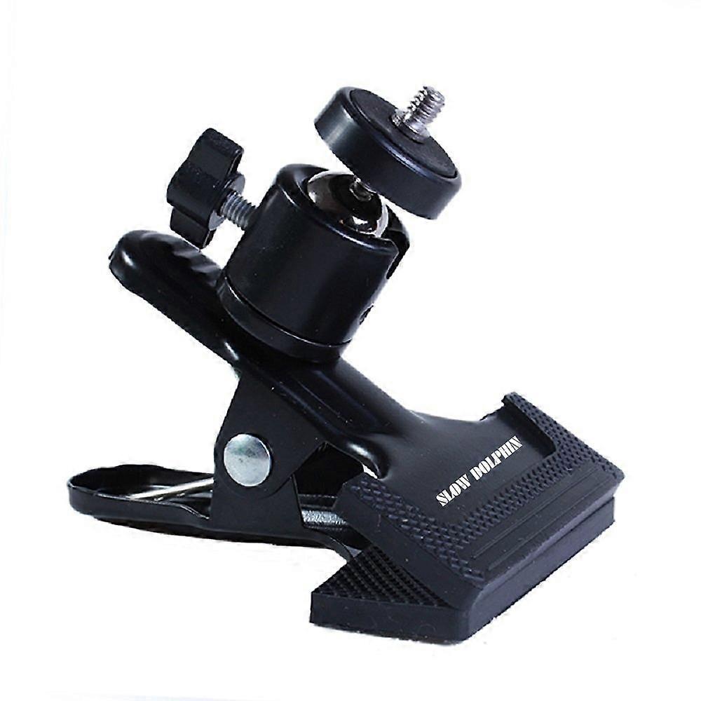 Tripod Camera Clamp 360° Rotation Universal Mount with 1/4 Inch Screw for Studio Backdrop
