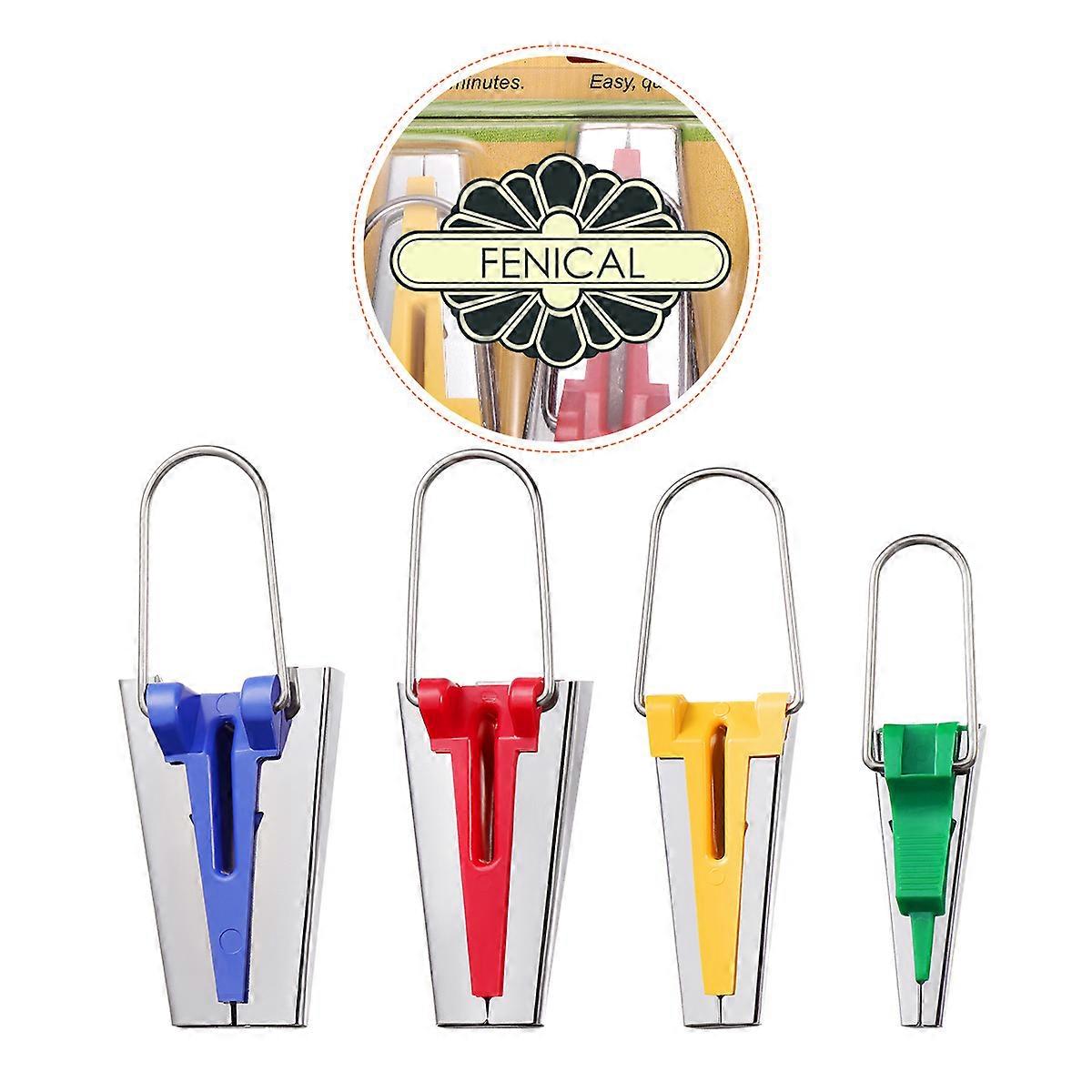 Bias Tape Makers Fabric Binding Tape Maker for Sewing Machine 4Pcs Kit