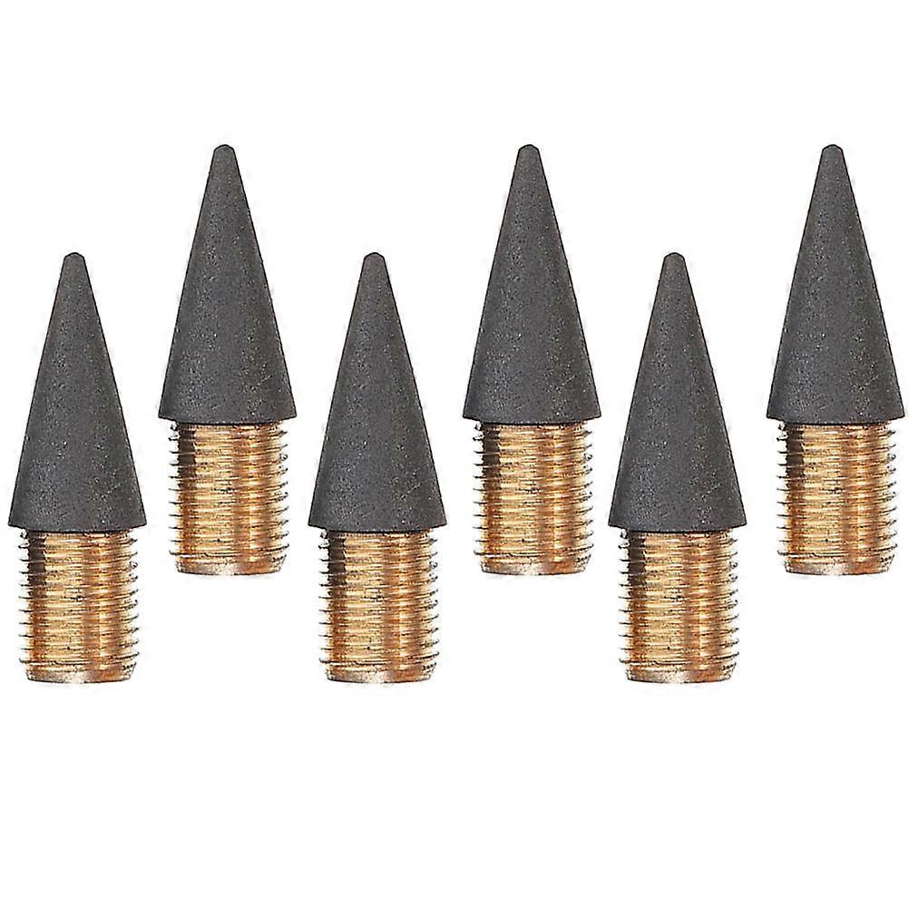 Inkless Pencil Replacement Tip for Writing 6Pcs Everlasting Pencil Graphite Pen Head