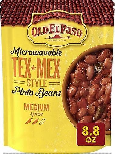 Old El Paso Microwaveable Tex Mex Style Pinto Beans Medium