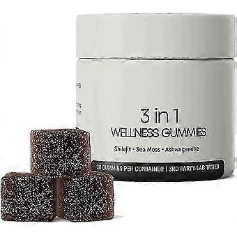 Nutrition Gels & Chews Cured 3 in 1 Gummies Cured Shilajit Gummies for Men