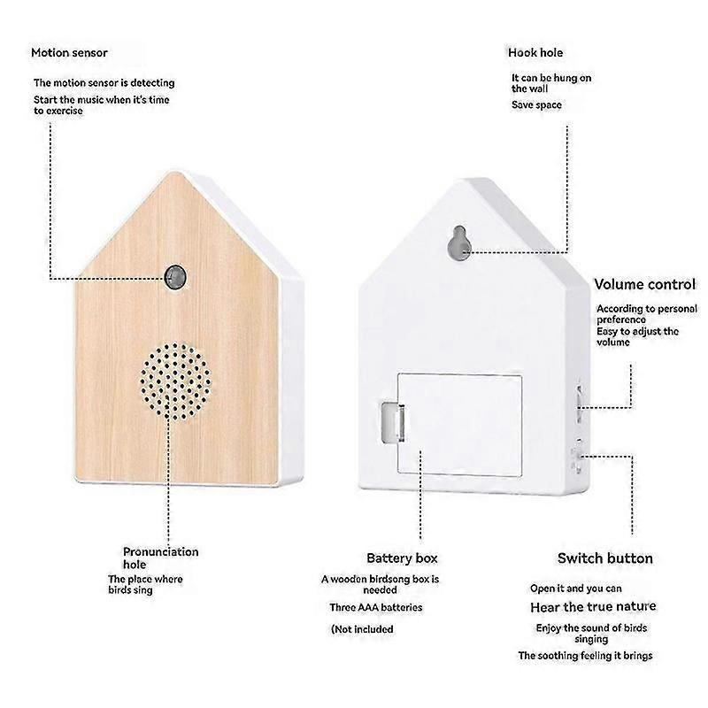 box vogel zang luidspreker voor ontspanning