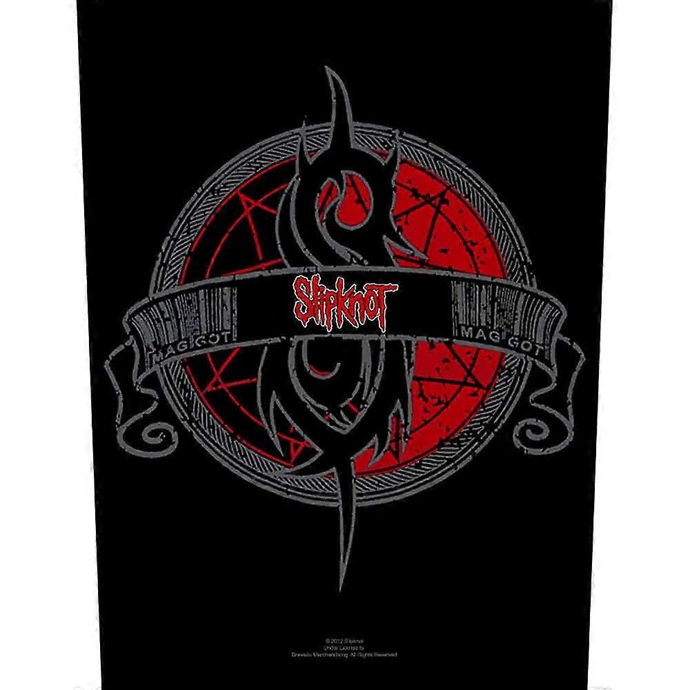 Slipknot Crest Band Logo Tillbaka Patch