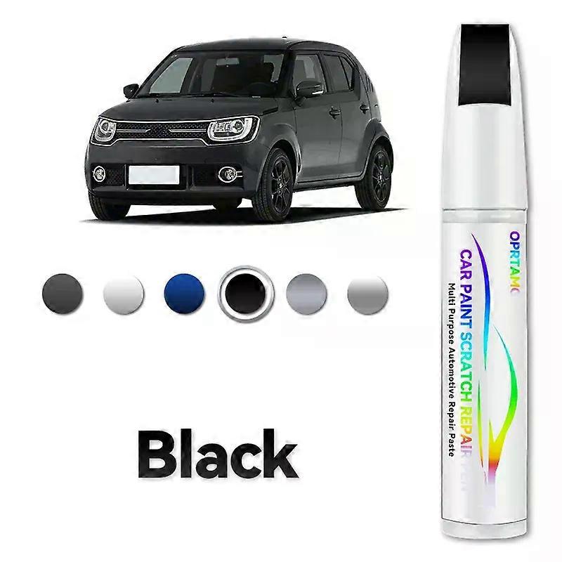Stylo de réparation de peinture automobile idéal pour Suzuki Ignis 2014-2025. Accessoires pour réparer les rayures. Couleurs : blanc, noir, jaune, bleu, rouge.