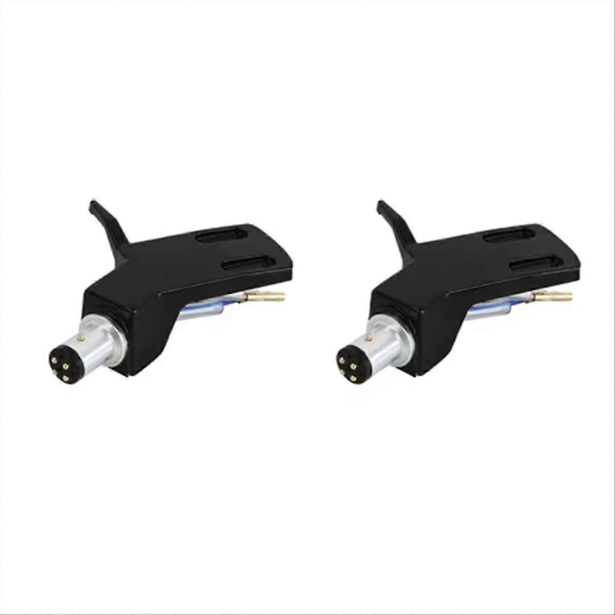 2Piece Turntable Headshell Record Player Needle Stand Replacement