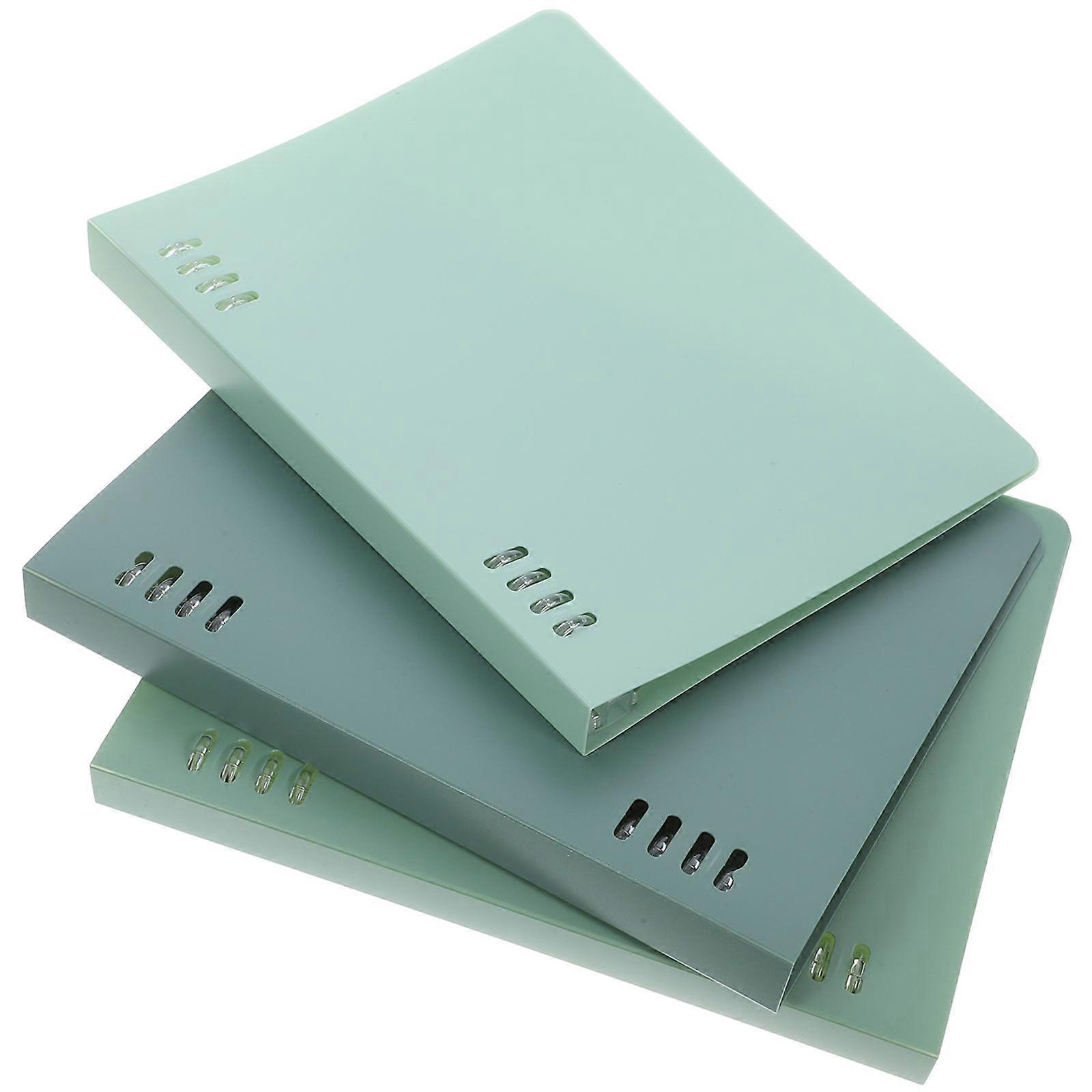 Notebook Cover Binder for Multi-Use Loose Leaf Binder Shell 9Pcs