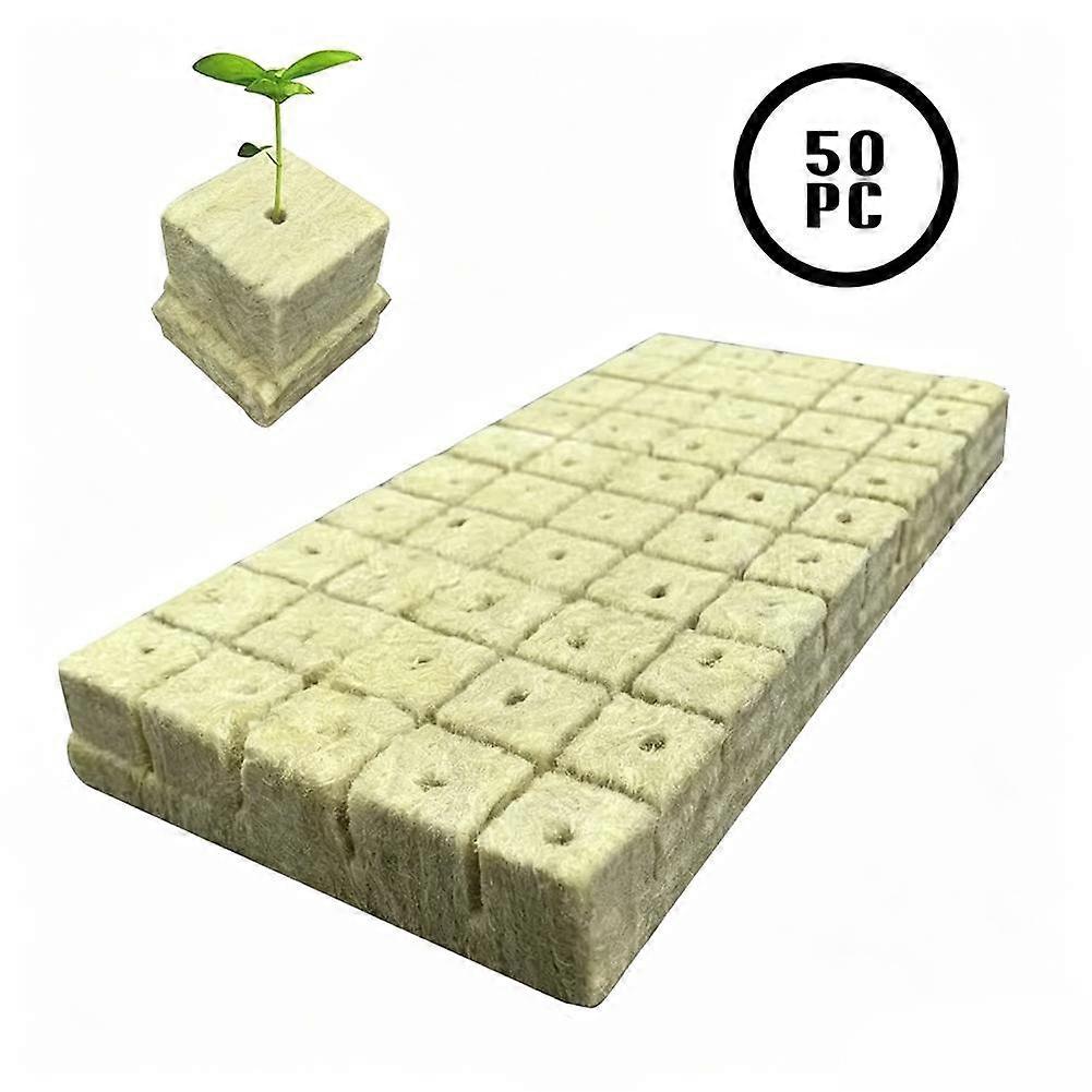Rockwool Cubes Hydroponic Seedling Starter Root Development Growth