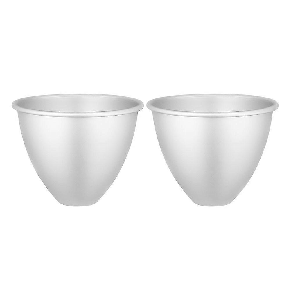 2Pcs Doll Cake Making Mold Multi-functional Baking Mold Premium Baking Mold Silver