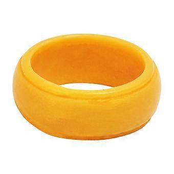 Outdoor Sports Silicone Ring for Finger Strength Training 1Pcs Golden