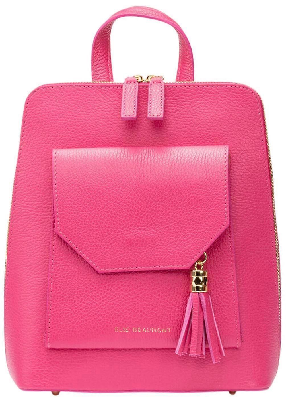 Elie Beaumont Verso Backpack - Cerise Pink