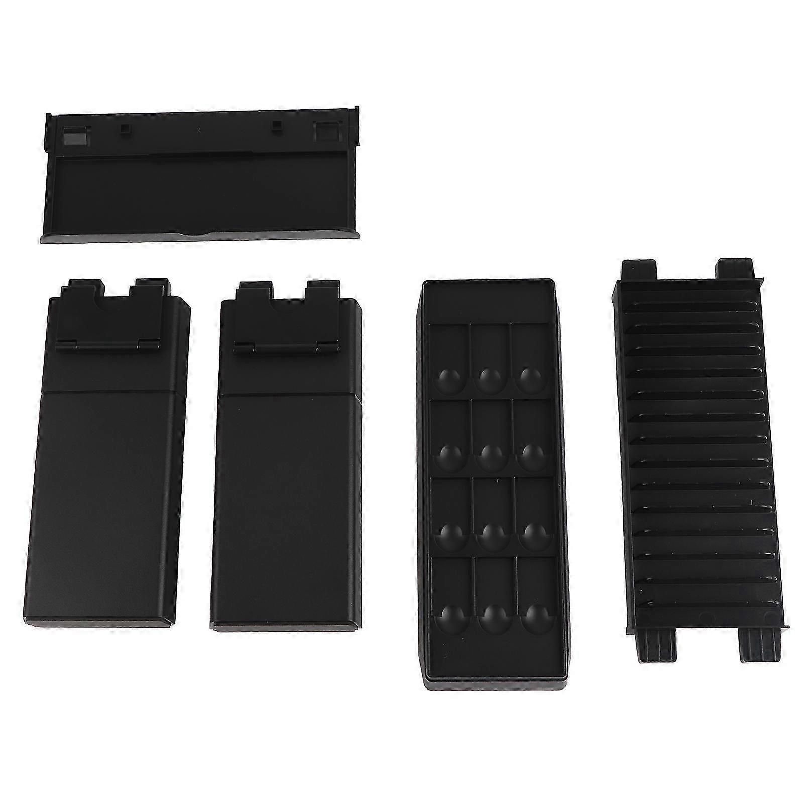 ABS Black Disc Multifunctional Disc Rack Game Cards Storage Stand Base Accessory compatible with Switch