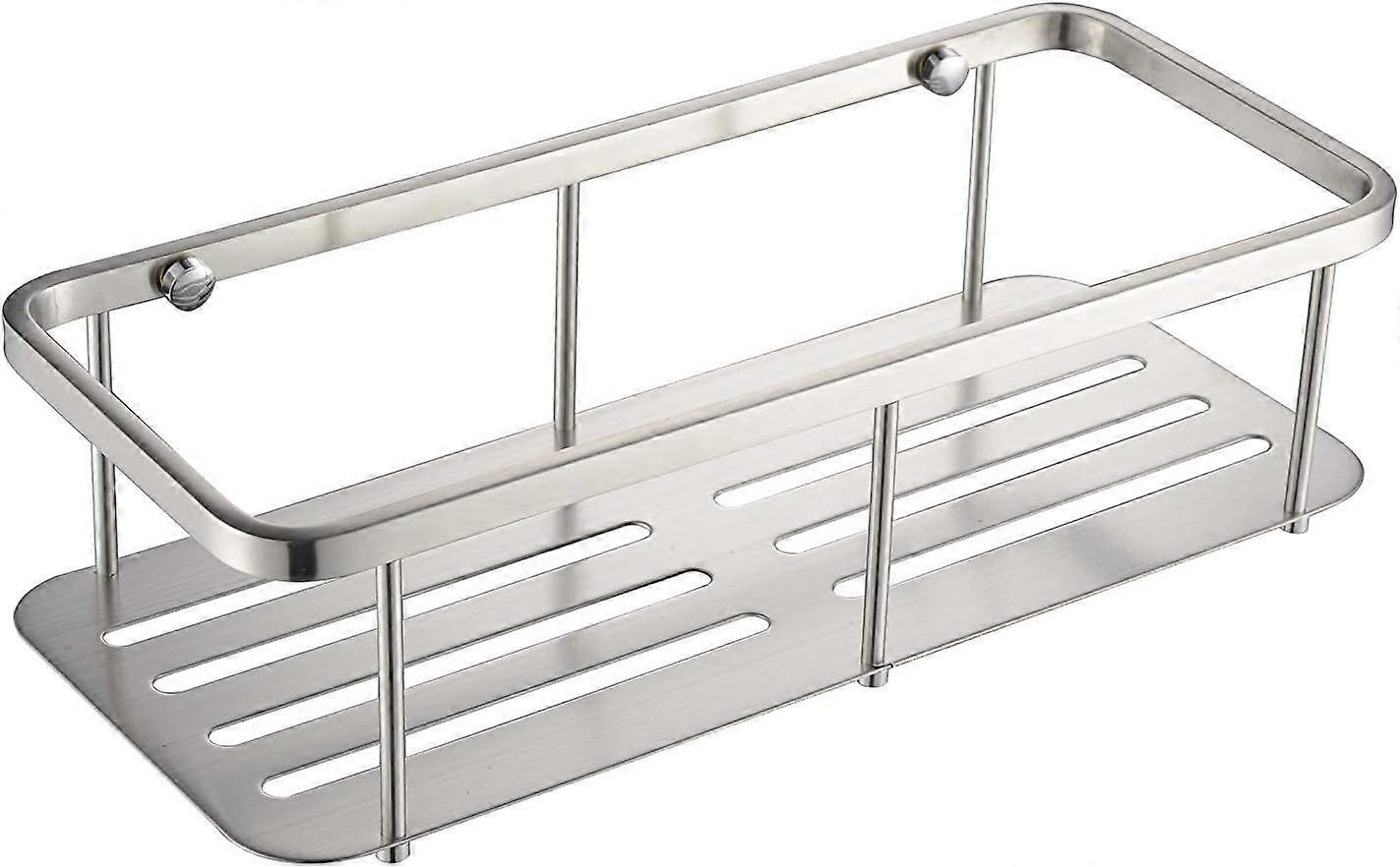 Wall mount caddy - rustproof stainless steel - for shower [MI]