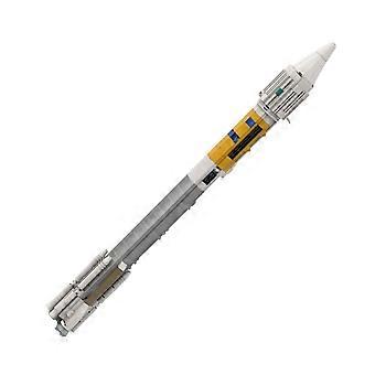 Moc 1:110 Atlas Iias Rakieta Klocki Konstrukcyjne Kosmiczne Zabawki Edukacyjne Zestawy Klocków Model Dla Chłopca Prezent Dla Dzieci