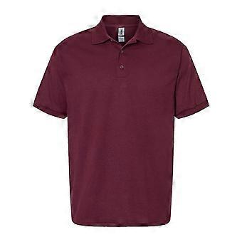 Polo in jersey Gildan DryBlend