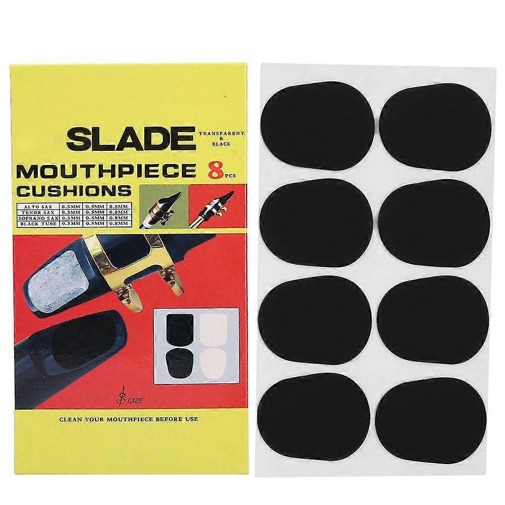 Barytoner altsaksofon munnstykke puter pads (0.8MM)