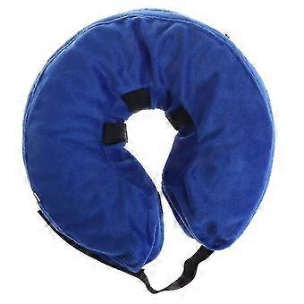 Safety Inflatable Neck Float Collar for Pet Swimming - Anti Bite Protector Dogs Puppy