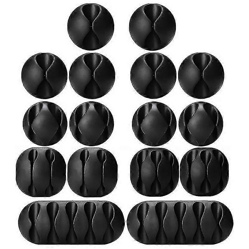 Cable Clips Cable Holder, Versatile Cable Management Cable Organizer Set for Desktop, Power Cable, U