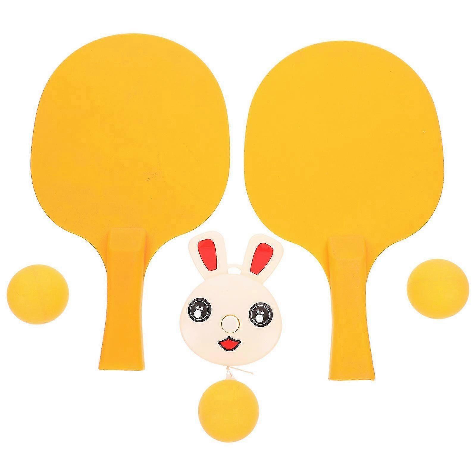 Table Tennis Training Kit for Eye Hand Coordination 4Sets Hanging Table Tennis Equipment