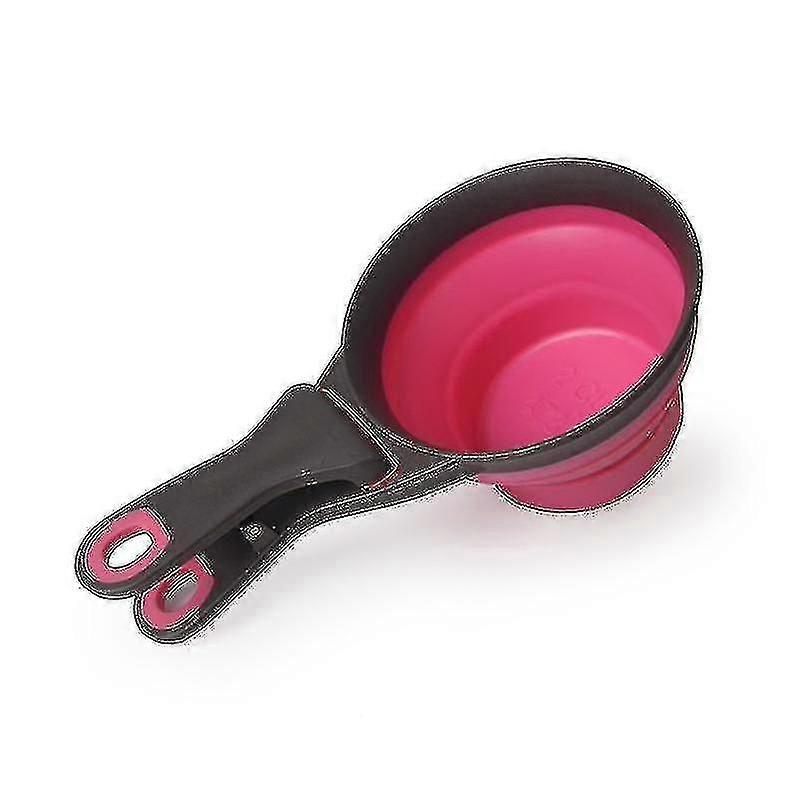 Multifunctional Folding Silicone Dog Spoon(color:l)
