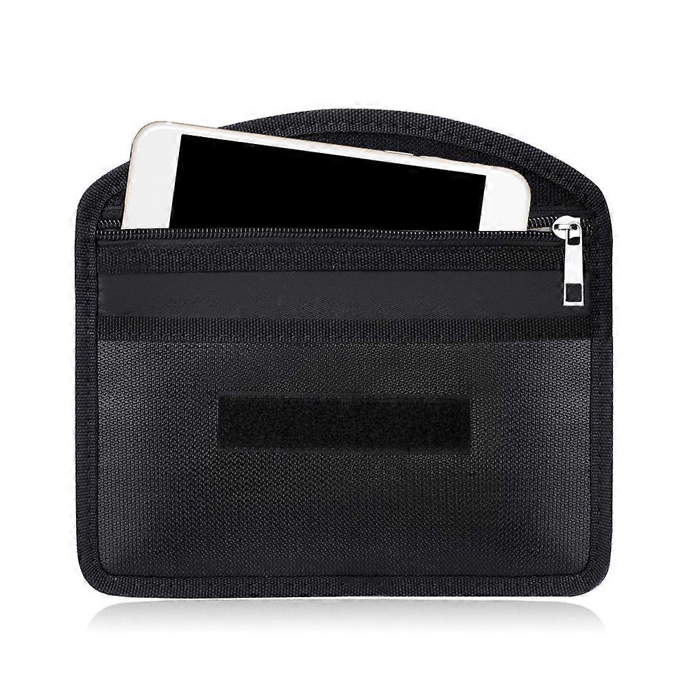 Fireproof Document Bag Portable Phone Pouch Important Document Holder Safe File Bag
