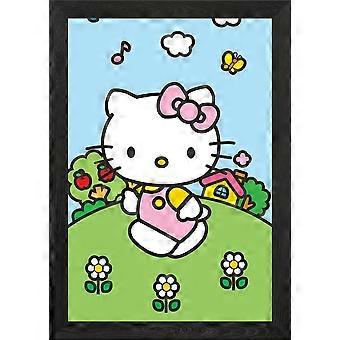 Hello Kitty on a Green Hill Jigsaw Puzzle FSX-529