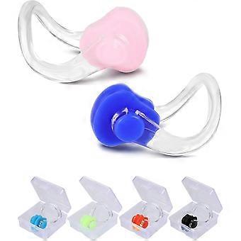 6 Pieces Waterproof Swimming Nose Clip Soft Silica Gel Nose Plugs Protector for Kids and Adults Supplies
