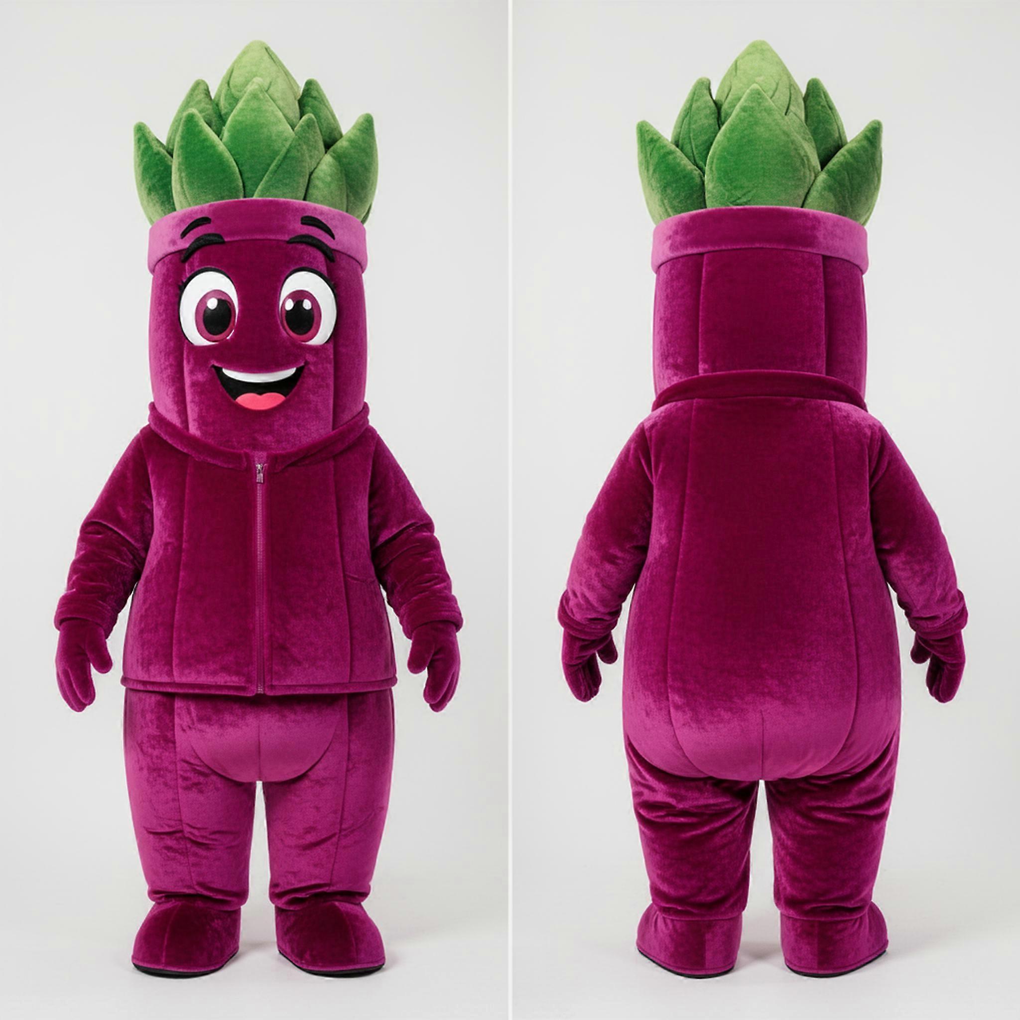 MASTICOT Magenta Velvety Asparagus Mascot