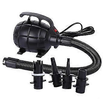 Electric household pump for yoga mats, tents, inflatable cushions, air beds and air mattresses, 500 W, EU plug-SNNGV