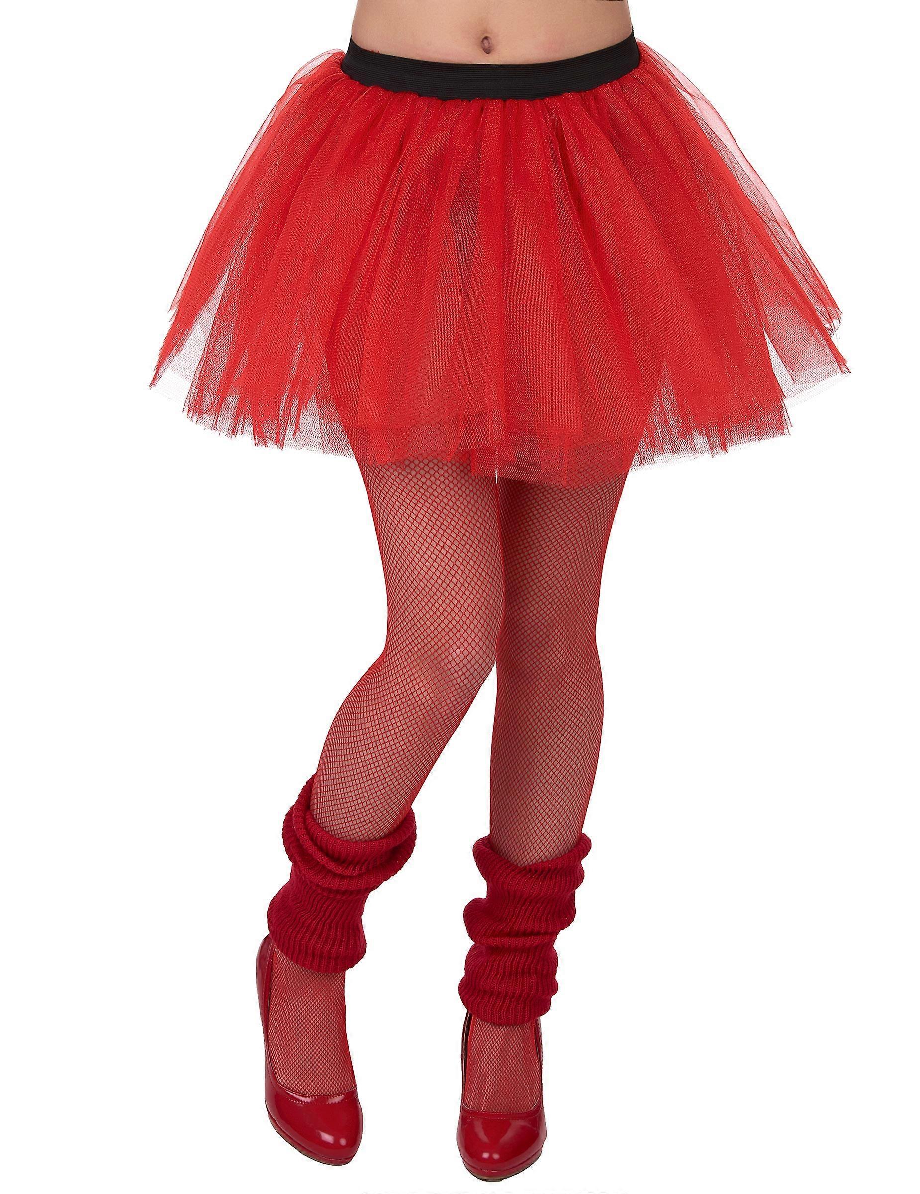 Women's red tutu