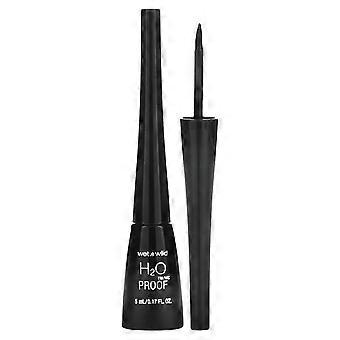 4 x wet n wild, H2OProof, Liquid Eyeliner, 879 Black, 0.17 fl oz (5 ml)